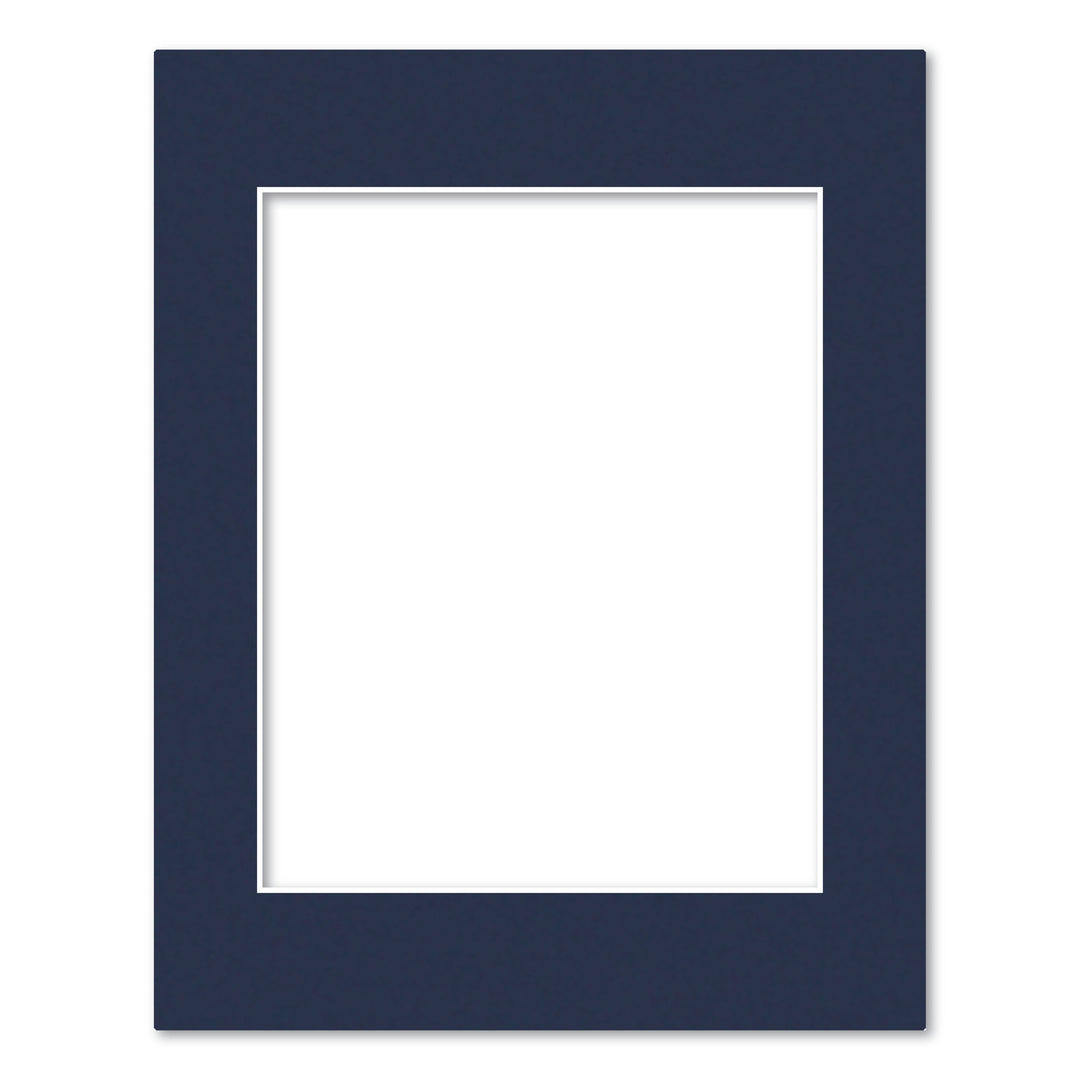 Prussian Blue Acid-Free Mat Board 11x14in (27.9x35.5cm) to suit 8x10in (20x25cm) image from our Mat Boards collection by Profile Products (Australia) Pty Ltd