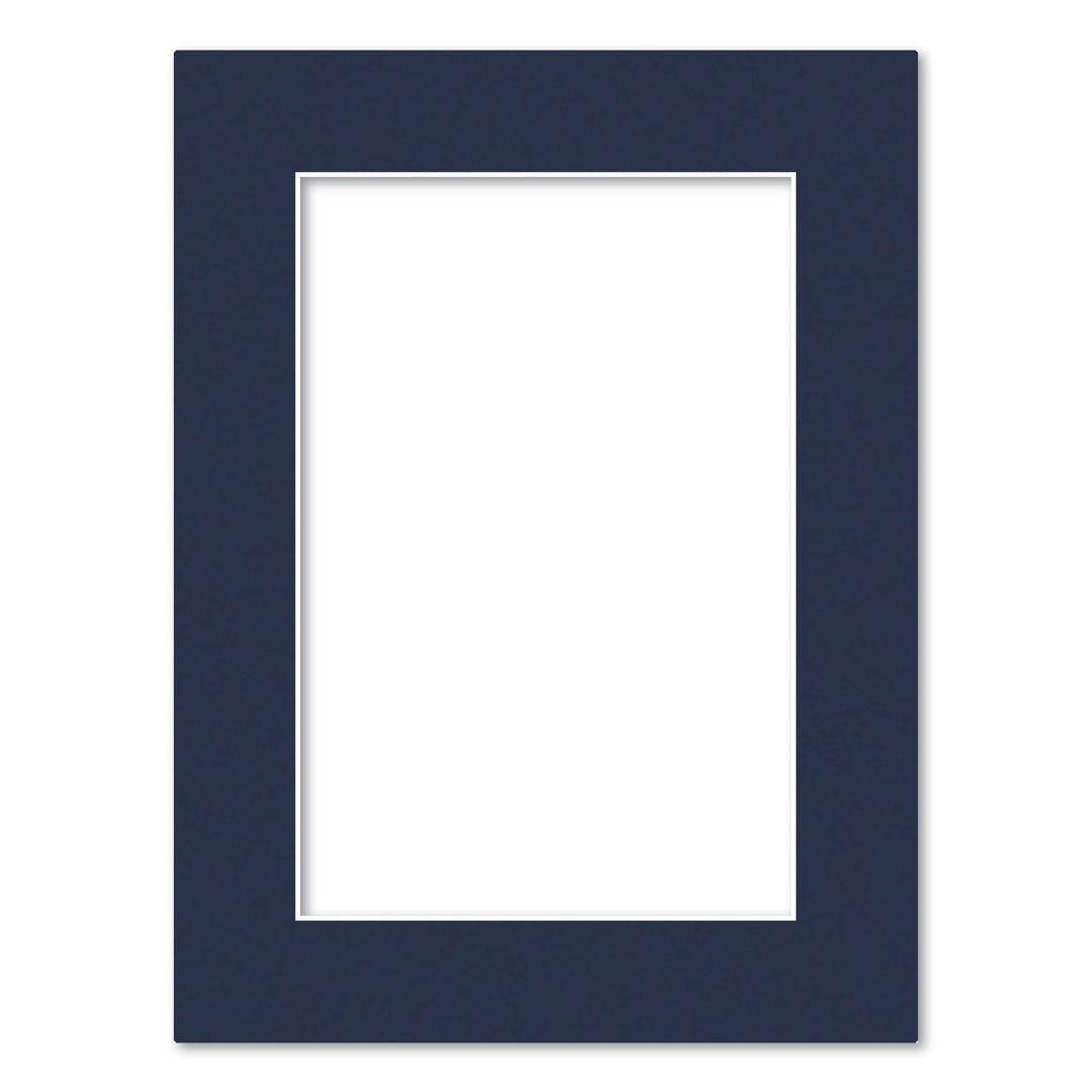 Prussian Blue Acid-Free Mat Board 12x16in (30.5x40.6cm) to suit 8x12in (20x30cm) image from our Mat Boards collection by Profile Products (Australia) Pty Ltd