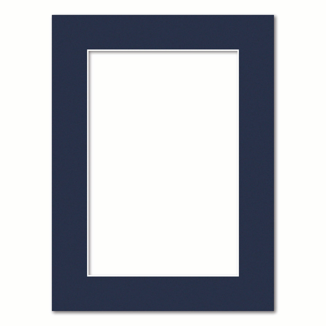 Prussian Blue Acid-Free Mat Board 30x40cm to suit 8x12in (20x30cm) image from our Mat Boards collection by Profile Products (Australia) Pty Ltd