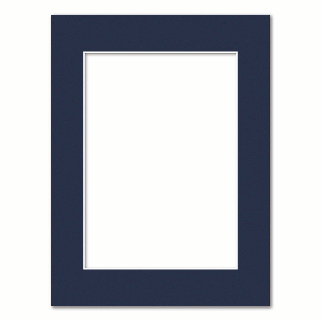 Prussian Blue Acid-Free Mat Board 30x40cm to suit A4 (21x30cm) image from our Mat Boards collection by Profile Products (Australia) Pty Ltd