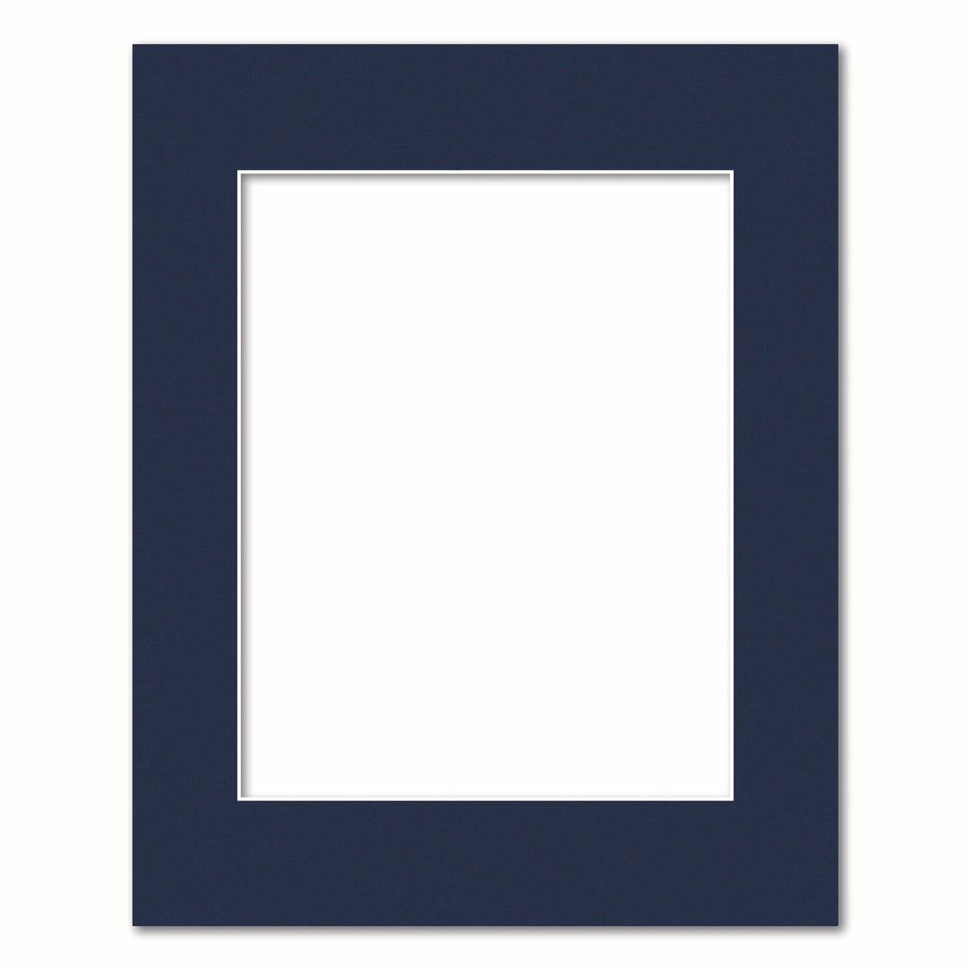 Prussian Blue Acid-Free Mat Board 40x50cm to suit 11x14in (28x35cm) image from our Mat Boards collection by Profile Products (Australia) Pty Ltd