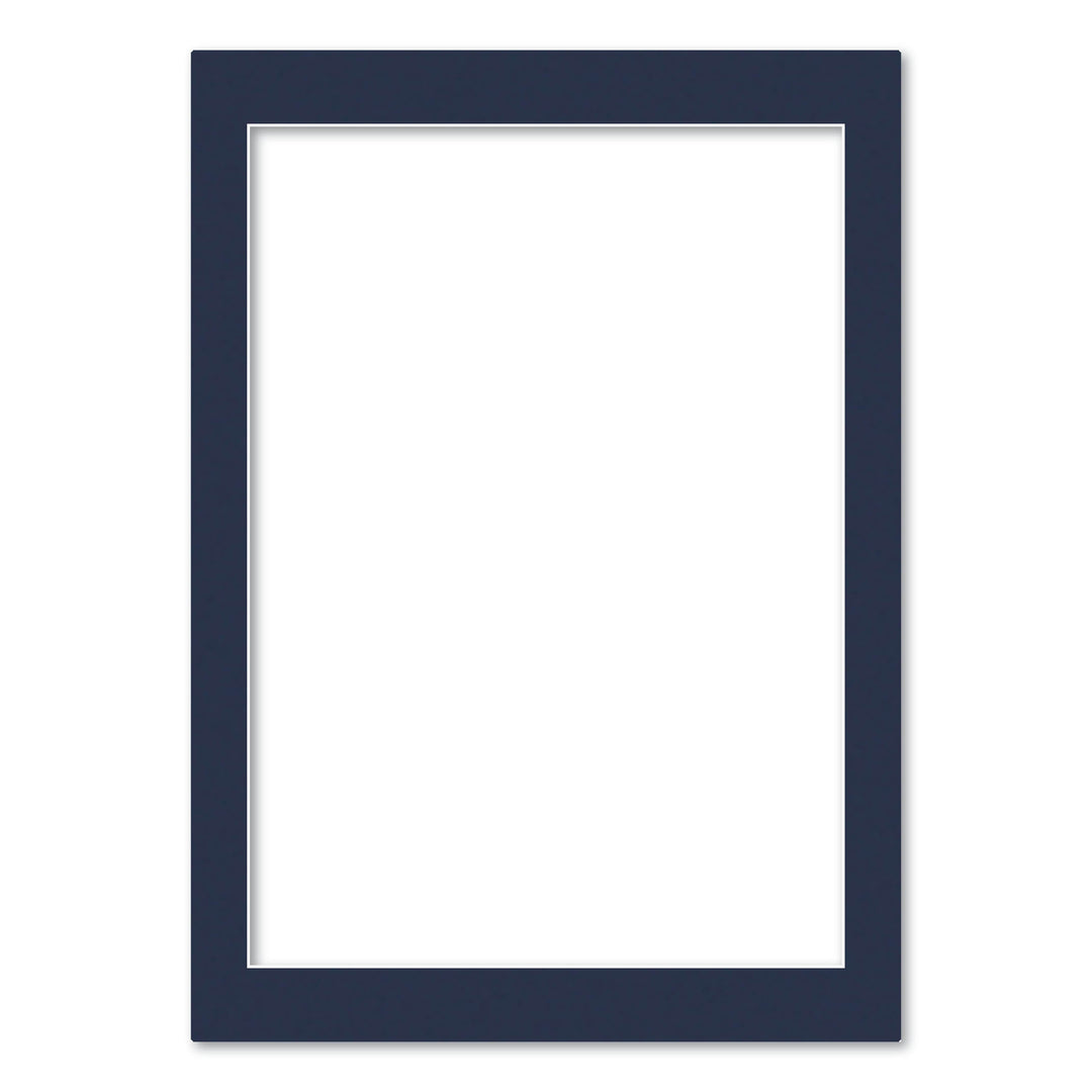 Prussian Blue Acid-Free Mat Board 50x70cm to suit A2 (42x59cm) image from our Mat Boards collection by Profile Products (Australia) Pty Ltd