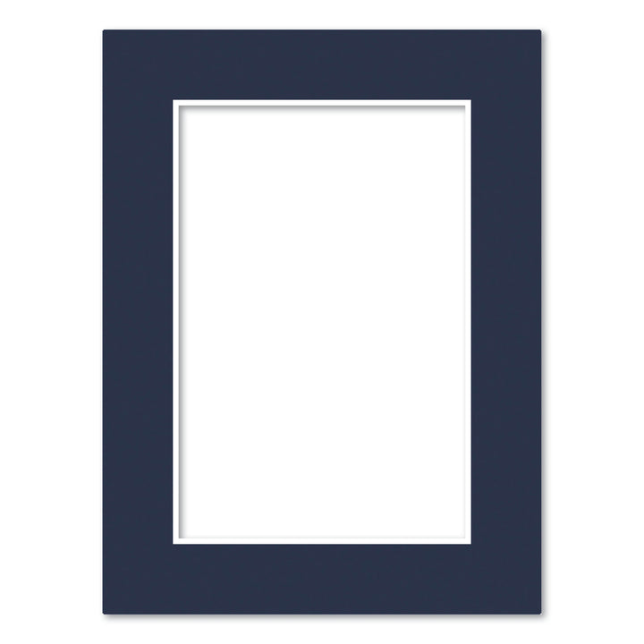 Prussian Blue Acid-Free Mat Board 6x8in (15.2x20.3cm) to suit 4x6in (10x15cm) image from our Mat Boards collection by Profile Products (Australia) Pty Ltd