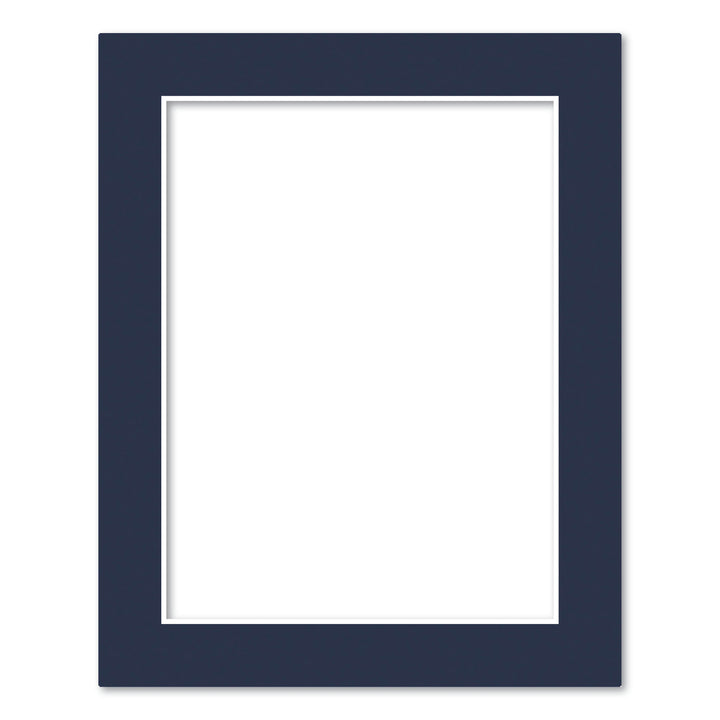 Prussian Blue Acid-Free Mat Board 8x10in (20.3x25.4cm) to suit 6x8in (15x20cm) image from our Mat Boards collection by Profile Products (Australia) Pty Ltd