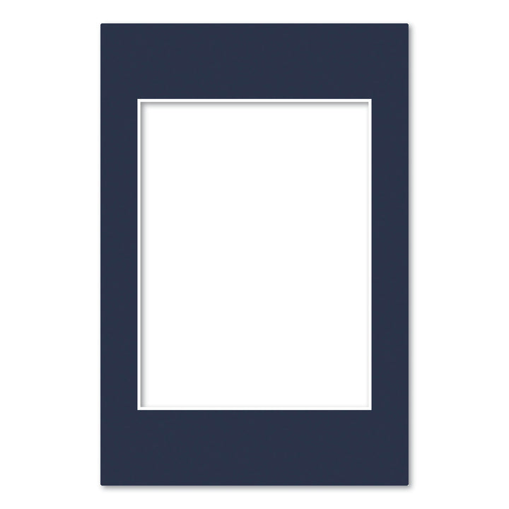 Prussian Blue Acid-Free Mat Board 8x12in (20.3x30.5cm) to suit 6x8in (15x20cm) image from our Mat Boards collection by Profile Products (Australia) Pty Ltd