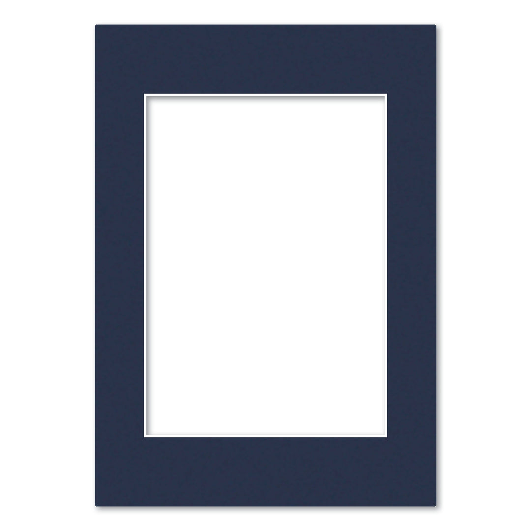 Prussian Blue Acid-Free Mat Board A3 (29.7x42cm) to suit A4 (21x30cm) image from our Mat Boards collection by Profile Products (Australia) Pty Ltd