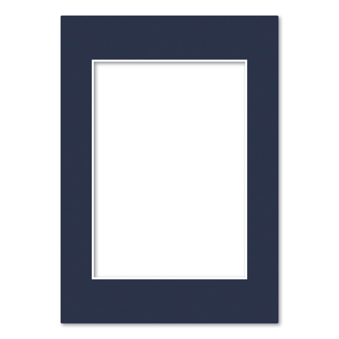 Prussian Blue Acid-Free Mat Board A4 (21x29.7cm) to suit A5 (15x21cm) image from our Mat Boards collection by Profile Products (Australia) Pty Ltd