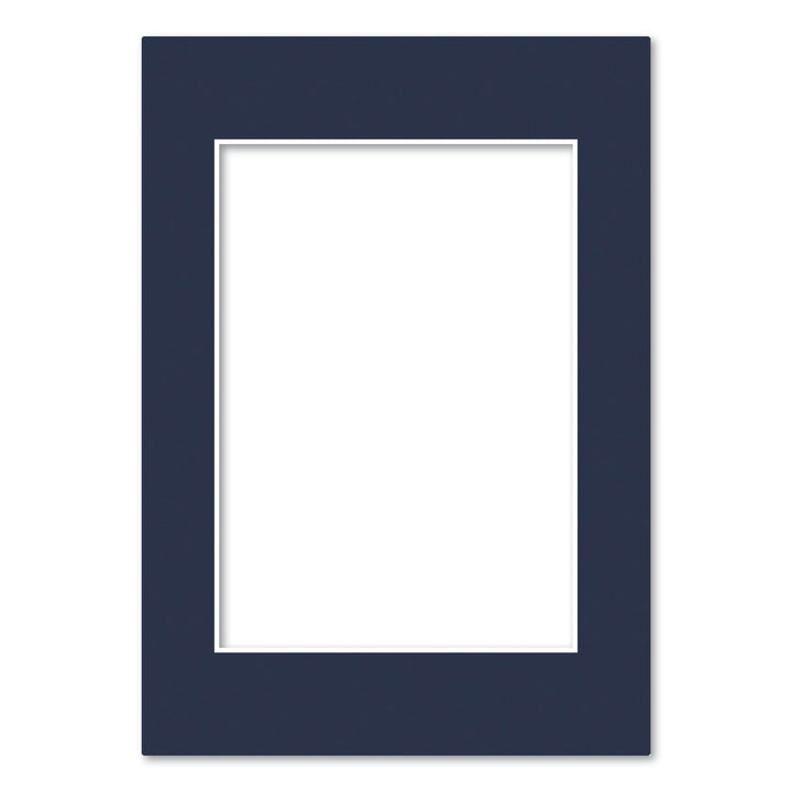 Prussian Blue Acid-Free Mat Board A4 (21x29.7cm) to suit A5 (15x21cm) image from our Mat Boards collection by Profile Products (Australia) Pty Ltd