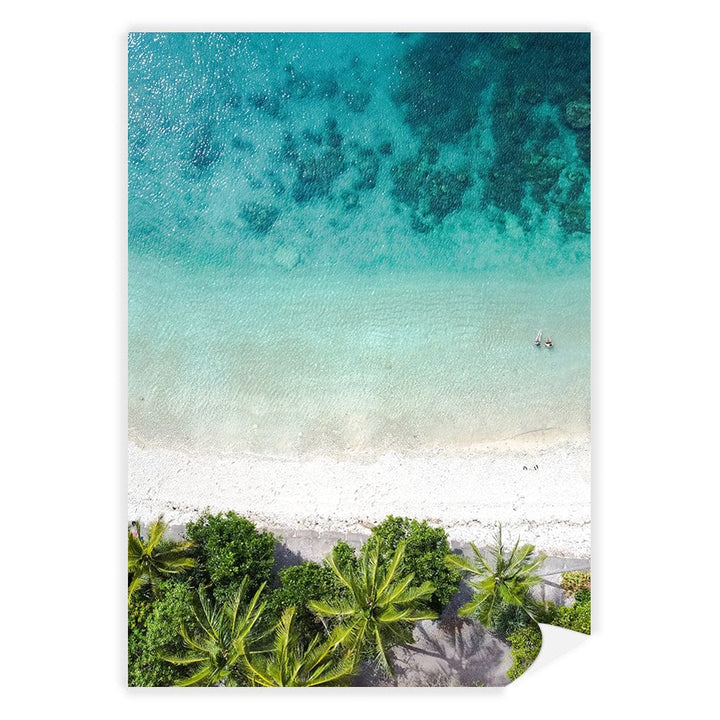 Rainforest Sands Wall Art Print A4 (21 x 29.7cm) / Print Only / No Border from our Australian Made Framed Wall Art, Prints & Posters collection by Profile Products (Australia) Pty Ltd