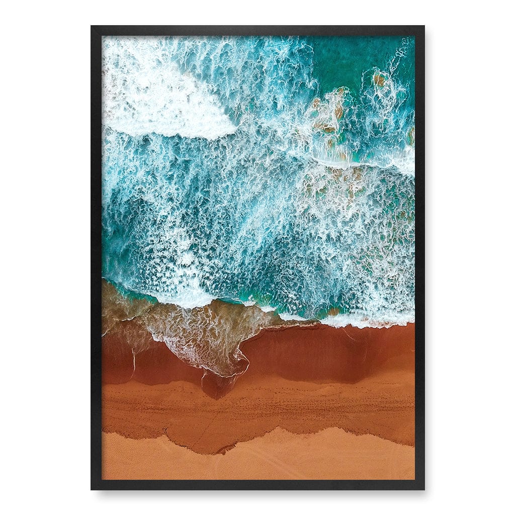 Red Sands 1 Wall Art Print A1 (59.4 x 84.1cm) / Matte Black Frame / No Border from our Australian Made Framed Wall Art, Prints & Posters collection by Profile Products (Australia) Pty Ltd