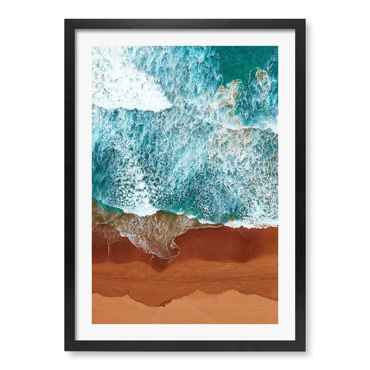 Red Sands 1 Wall Art Print A2 (42 x 59.4cm) / Matte Black Frame / White Border from our Australian Made Framed Wall Art, Prints & Posters collection by Profile Products (Australia) Pty Ltd