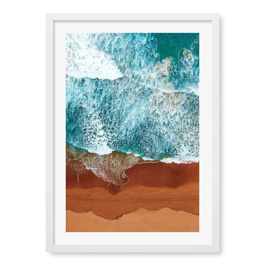 Red Sands 1 Wall Art Print A2 (42 x 59.4cm) / Matte White Frame / White Border from our Australian Made Framed Wall Art, Prints & Posters collection by Profile Products (Australia) Pty Ltd