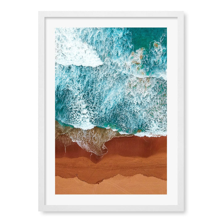 Red Sands 1 Wall Art Print A2 (42 x 59.4cm) / Matte White Frame / White Border from our Australian Made Framed Wall Art, Prints & Posters collection by Profile Products (Australia) Pty Ltd
