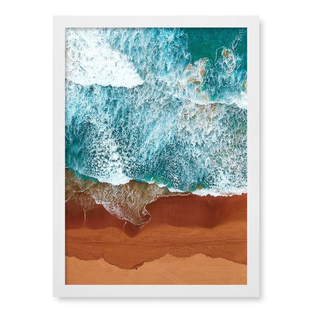 Red Sands 1 Wall Art Print A3 (29.7 x 42cm) / Matte White Frame / No Border from our Australian Made Framed Wall Art, Prints & Posters collection by Profile Products (Australia) Pty Ltd