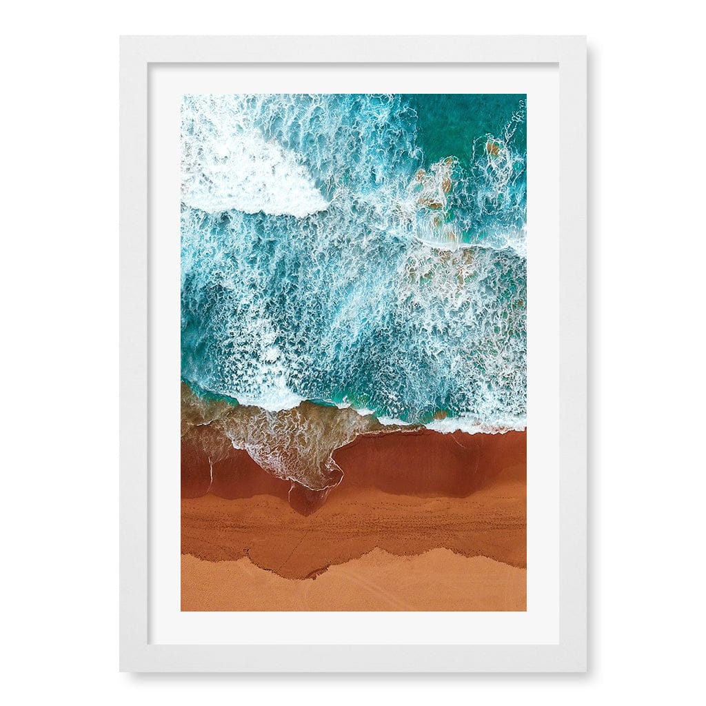 Red Sands 1 Wall Art Print A3 (29.7 x 42cm) / Matte White Frame / White Border from our Australian Made Framed Wall Art, Prints & Posters collection by Profile Products (Australia) Pty Ltd