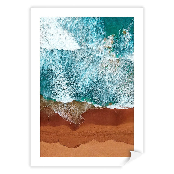 Red Sands 1 Wall Art Print A4 (21 x 29.7cm) / Print Only / White Border from our Australian Made Framed Wall Art, Prints & Posters collection by Profile Products (Australia) Pty Ltd