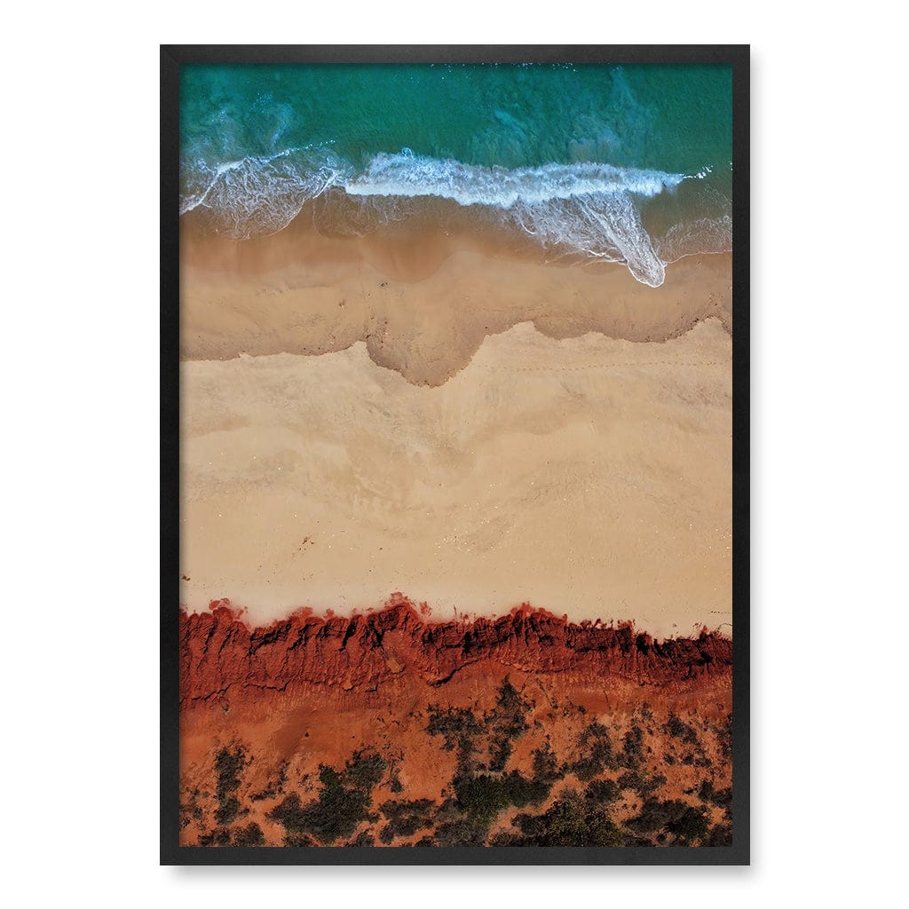 Red Sands 2 Wall Art Print A1 (59.4 x 84.1cm) / Matte Black Frame / No Border from our Australian Made Framed Wall Art, Prints & Posters collection by Profile Products (Australia) Pty Ltd