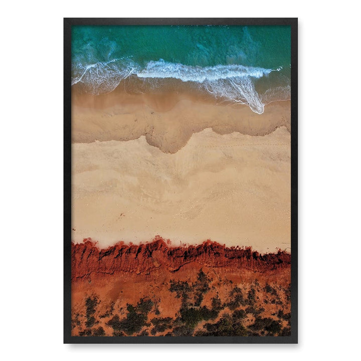 Red Sands 2 Wall Art Print A1 (59.4 x 84.1cm) / Matte Black Frame / No Border from our Australian Made Framed Wall Art, Prints & Posters collection by Profile Products (Australia) Pty Ltd