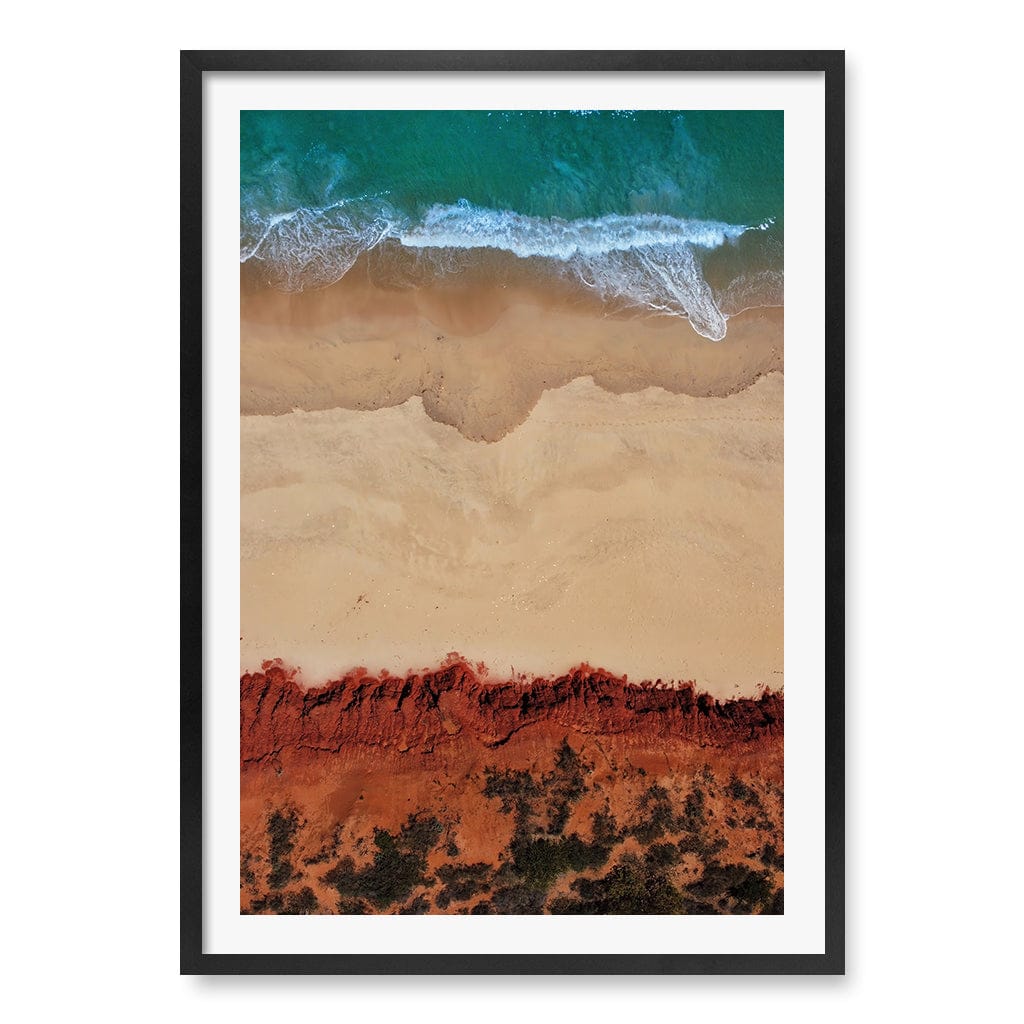 Red Sands 2 Wall Art Print A1 (59.4 x 84.1cm) / Matte Black Frame / White Border from our Australian Made Framed Wall Art, Prints & Posters collection by Profile Products (Australia) Pty Ltd