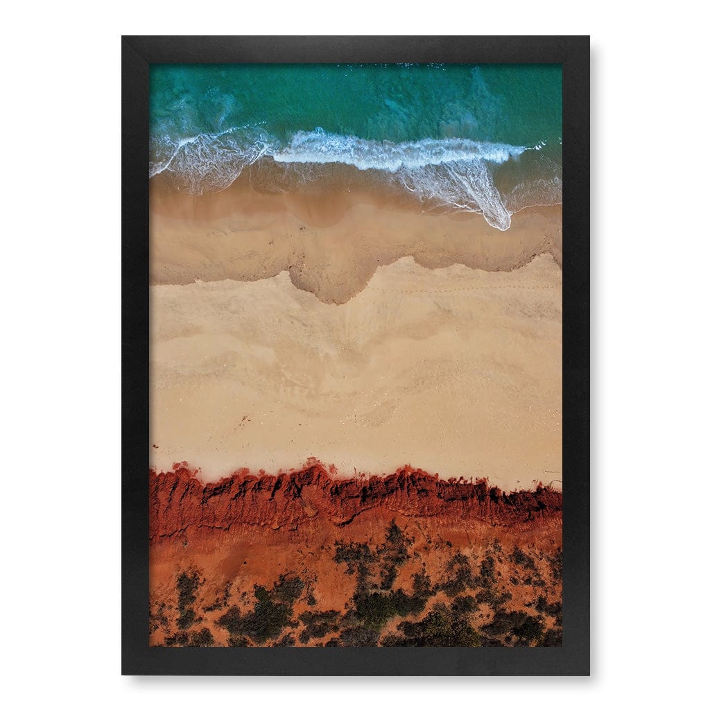 Red Sands 2 Wall Art Print A3 (29.7 x 42cm) / Matte Black Frame / No Border from our Australian Made Framed Wall Art, Prints & Posters collection by Profile Products (Australia) Pty Ltd