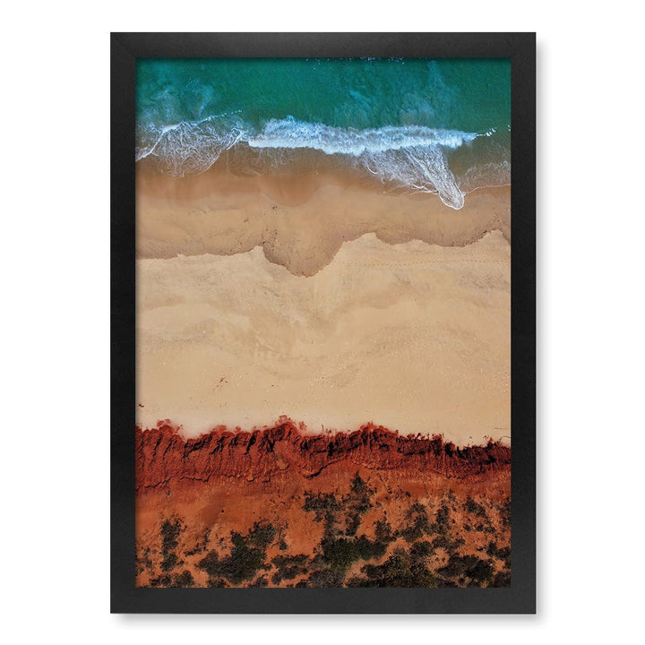 Red Sands 2 Wall Art Print A3 (29.7 x 42cm) / Matte Black Frame / No Border from our Australian Made Framed Wall Art, Prints & Posters collection by Profile Products (Australia) Pty Ltd