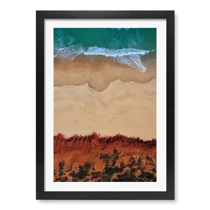 Red Sands 2 Wall Art Print A3 (29.7 x 42cm) / Matte Black Frame / White Border from our Australian Made Framed Wall Art, Prints & Posters collection by Profile Products (Australia) Pty Ltd