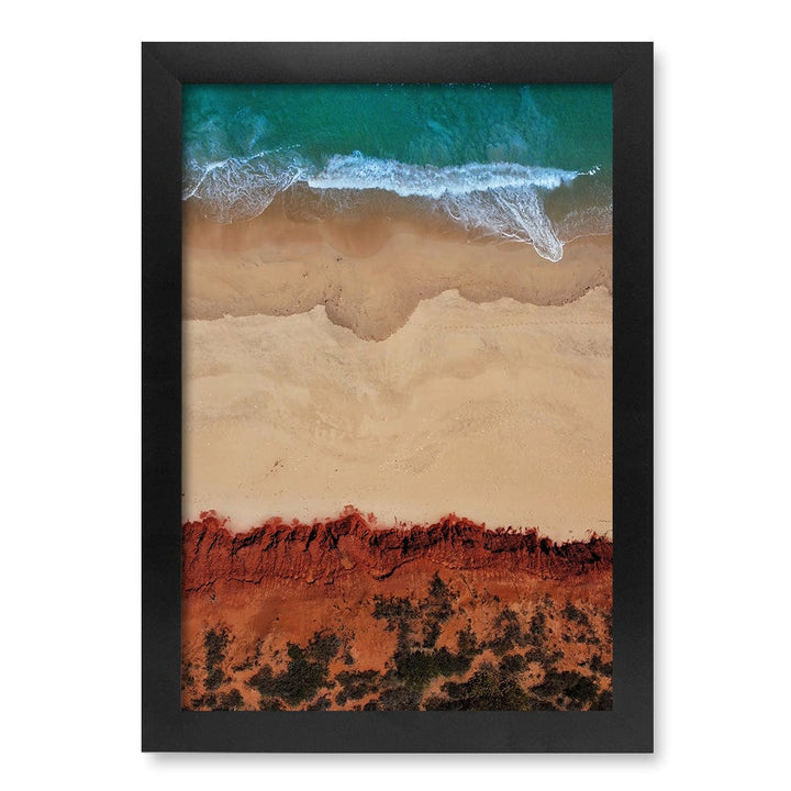 Red Sands 2 Wall Art Print A4 (21 x 29.7cm) / Matte Black Frame / No Border from our Australian Made Framed Wall Art, Prints & Posters collection by Profile Products (Australia) Pty Ltd