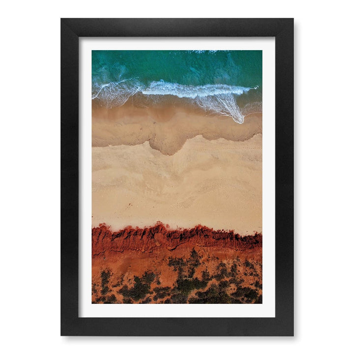 Red Sands 2 Wall Art Print A4 (21 x 29.7cm) / Matte Black Frame / White Border from our Australian Made Framed Wall Art, Prints & Posters collection by Profile Products (Australia) Pty Ltd