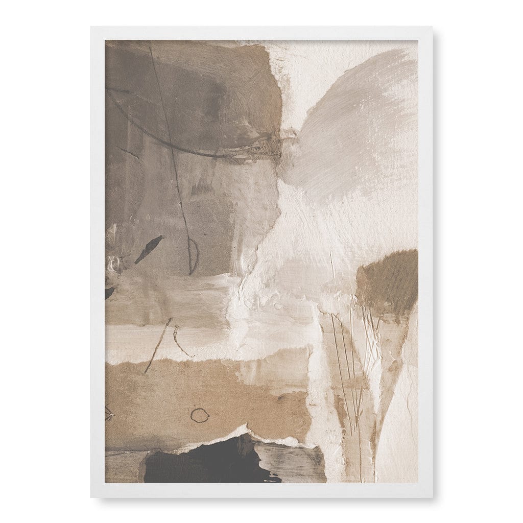 Reno Abstract Wall Art Print by Dan Hobday A4 (21 x 29.7cm) / Matte White Frame / No Border from our Australian Made Framed Wall Art, Prints & Posters collection by Profile Products (Australia) Pty Ltd