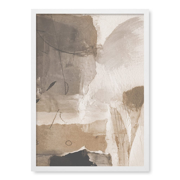Reno Abstract Wall Art Print by Dan Hobday A4 (21 x 29.7cm) / Matte White Frame / No Border from our Australian Made Framed Wall Art, Prints & Posters collection by Profile Products (Australia) Pty Ltd