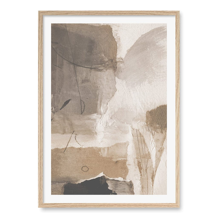 Reno Wall Art Print A1 (59.4 x 84.1cm) / Natural Oak Frame / White Border from our Australian Made Wall Art collection by Profile Australia