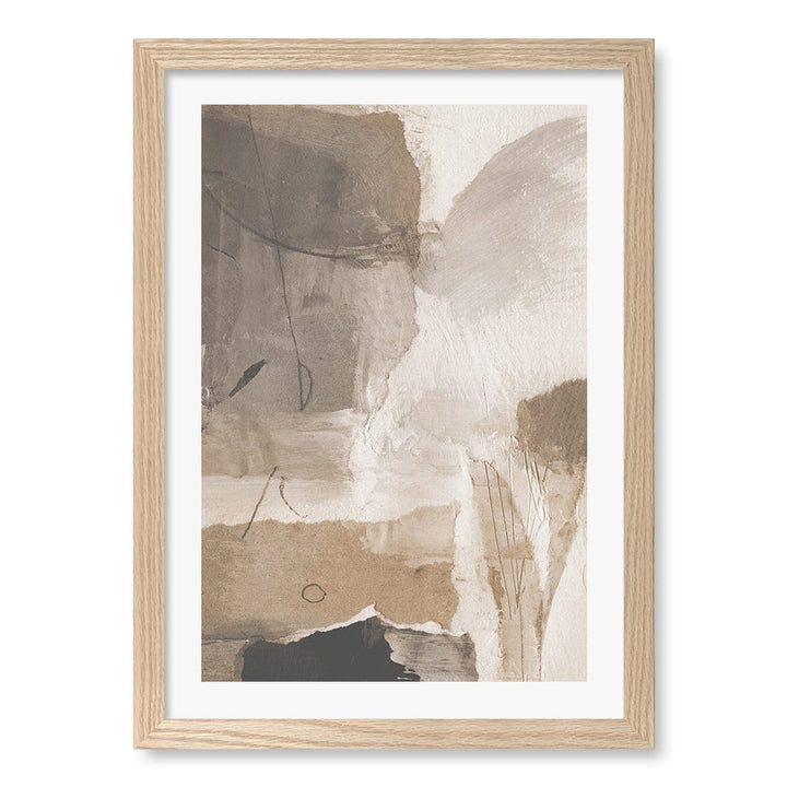 Reno Wall Art Print A3 (29.7 x 42cm) / Natural Oak Frame / White Border from our Australian Made Wall Art collection by Profile Australia