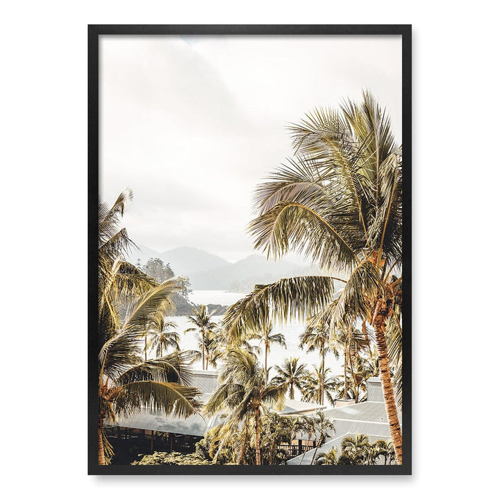 Resort Views Wall Art Print A1 (59.4 x 84.1cm) / Matte Black Frame / No Border from our Australian Made Framed Wall Art, Prints & Posters collection by Profile Products (Australia) Pty Ltd