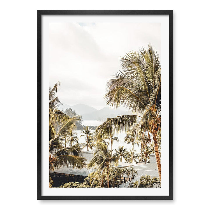 Resort Views Wall Art Print A1 (59.4 x 84.1cm) / Matte Black Frame / White Border from our Australian Made Framed Wall Art, Prints & Posters collection by Profile Products (Australia) Pty Ltd