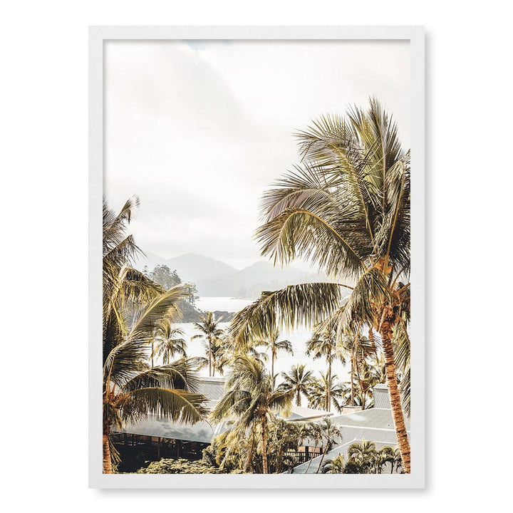 Resort Views Wall Art Print A2 (42 x 59.4cm) / Matte White Frame / No Border from our Australian Made Framed Wall Art, Prints & Posters collection by Profile Products (Australia) Pty Ltd