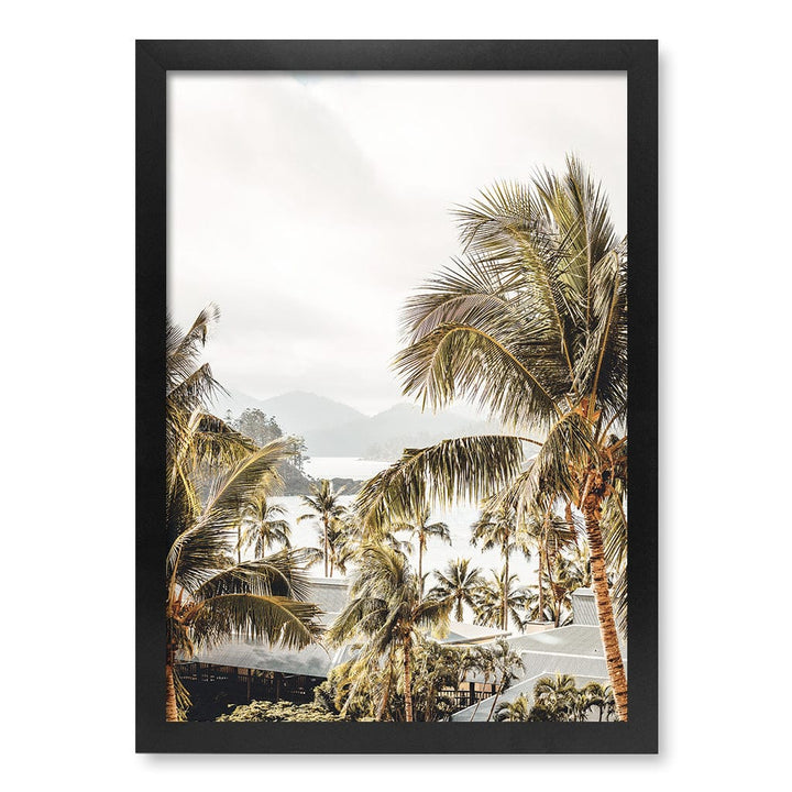 Resort Views Wall Art Print A3 (29.7 x 42cm) / Matte Black Frame / No Border from our Australian Made Framed Wall Art, Prints & Posters collection by Profile Products (Australia) Pty Ltd
