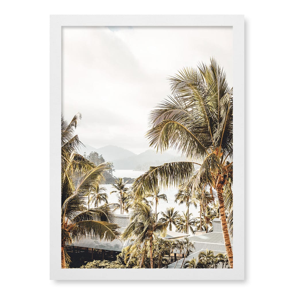 Resort Views Wall Art Print A3 (29.7 x 42cm) / Matte White Frame / No Border from our Australian Made Framed Wall Art, Prints & Posters collection by Profile Products (Australia) Pty Ltd