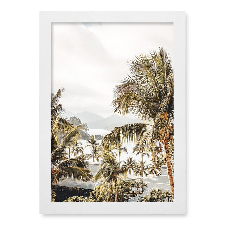Resort Views Wall Art Print A4 (21 x 29.7cm) / Matte White Frame / No Border from our Australian Made Framed Wall Art, Prints & Posters collection by Profile Products (Australia) Pty Ltd