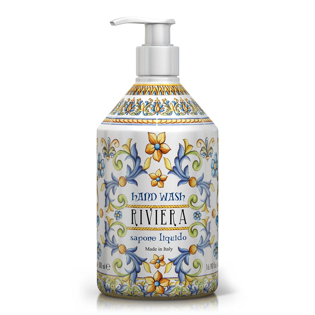 Riviera Hand Wash - Jasmine and Vanilla - 500ml from our Liquid Hand & Body Soap collection by Rudy Profumi