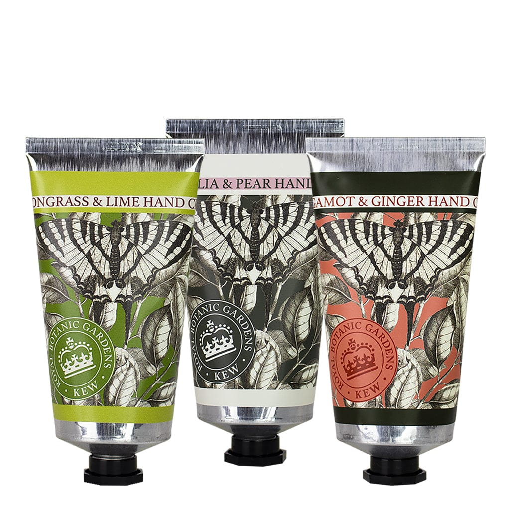 Royal Kew Gardens – Bloom & Spice Hand Cream Trio Value Pack (3 x 75ml) from our Hand Cream collection by The English Soap Company