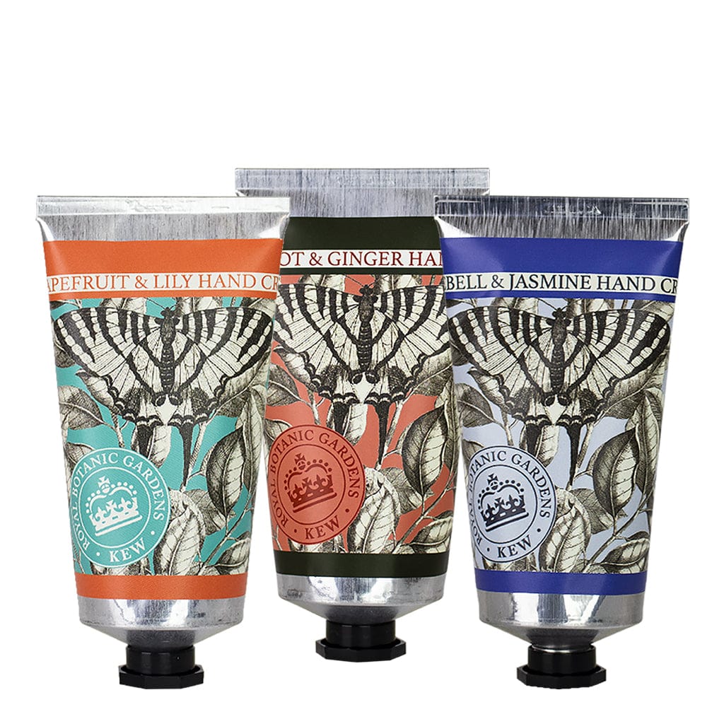 Royal Kew Gardens – Citrus & Bloom Hand Cream Trio Value Pack (3 x 75ml) from our Hand Cream collection by The English Soap Company