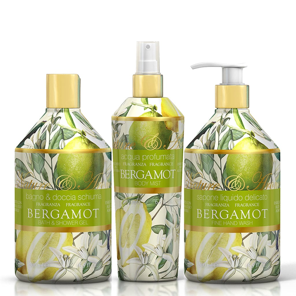 Rudy Bergamot Bath & Body Gift Set – Body Wash, Hand Soap & Body Mist from our Body & Bath collection by Rudy Profumi