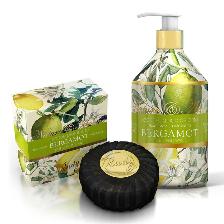 Rudy Bergamot Hand Care Duo Gift Set – Hand Soap & Soap Bar from our Body & Bath collection by Rudy Profumi