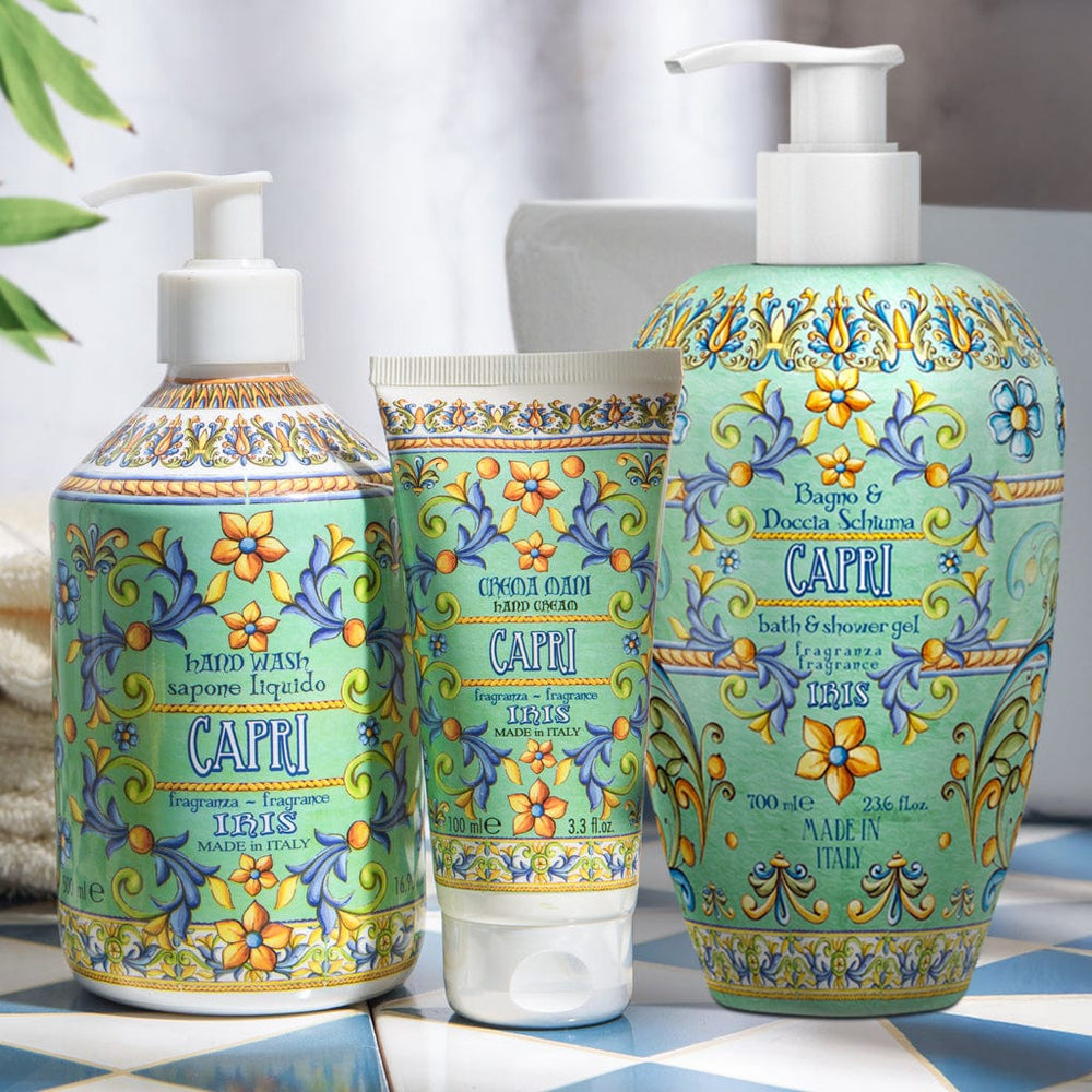 Rudy Capri Bath & Body Gift Set – Body Wash, Hand Wash & Hand Cream from our Body & Bath collection by Rudy Profumi