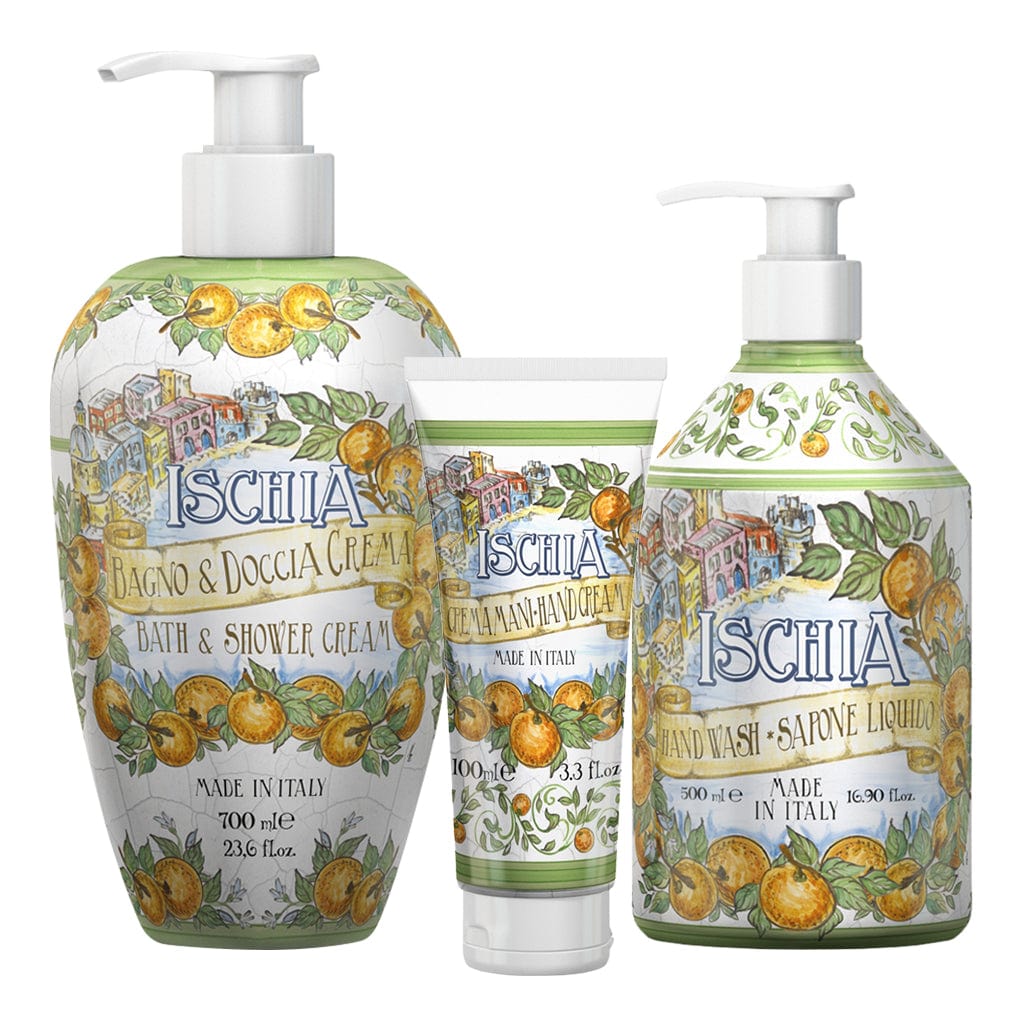 Rudy Ischia Bath & Body Gift Set – Body Wash, Hand Wash & Hand Cream from our Body & Bath collection by Rudy Profumi