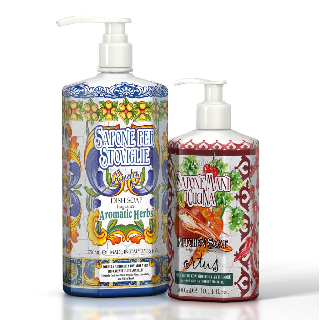 Rudy Kitchen & Dishwashing Liquid Soap Bundle from our Body & Bath collection by Rudy Profumi