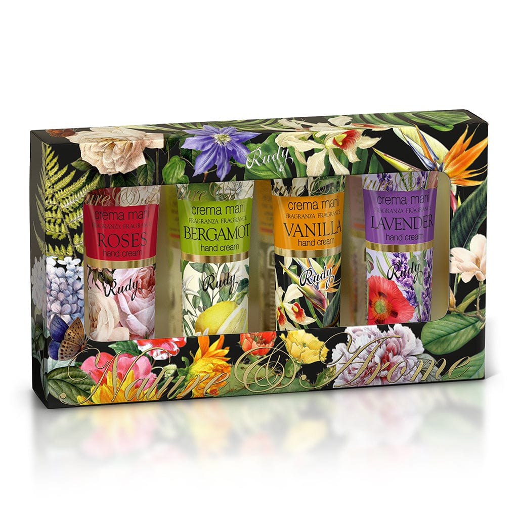 Rudy Profumi Nature & Arome Gift Set of Four Hand Creams (30ml) from our Body & Bath collection by Rudy Profumi