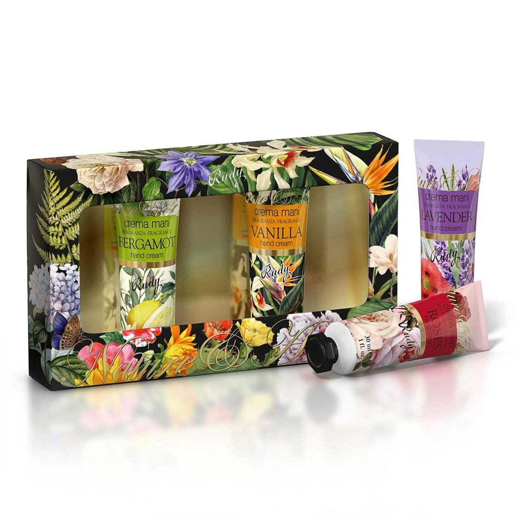Rudy Profumi Nature & Arome Gift Set of Four Hand Creams (30ml) from our Body & Bath collection by Rudy Profumi