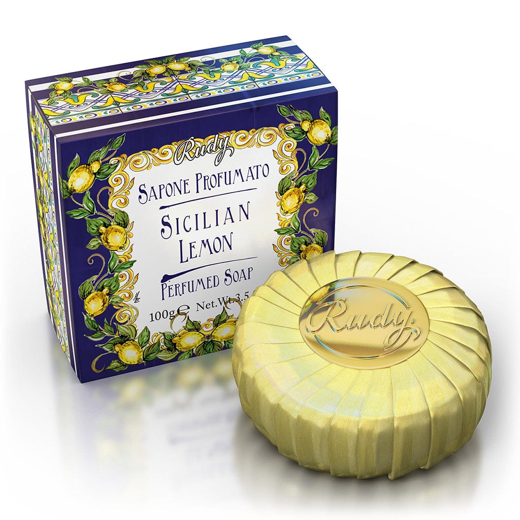 Rudy Profumi Sicilian Lemon Soap Bar (100g) from our Body & Bath collection by Rudy Profumi