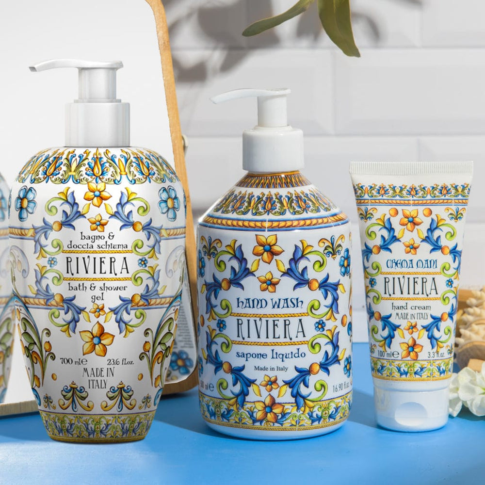 Rudy Riviera Bath & Body Gift Set – Body Wash, Hand Wash & Hand Cream from our Body & Bath collection by Rudy Profumi